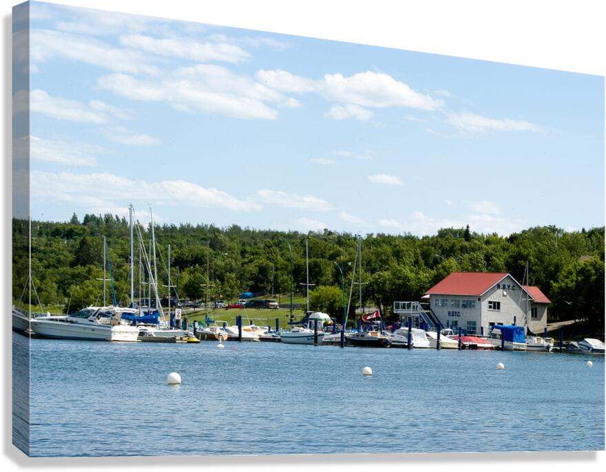 Regina Beach Yacht Club Canvas Print