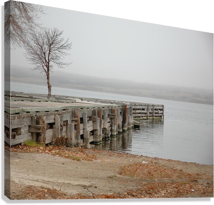 Regina Beach Pier Canvas Print