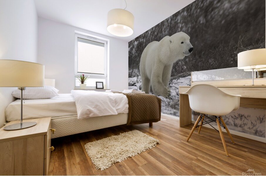 Polar Bear Mural print