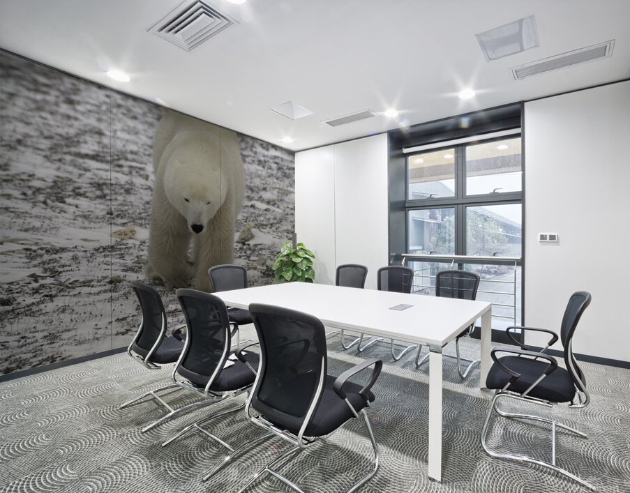 Polar Bear 4578 Wall Printing